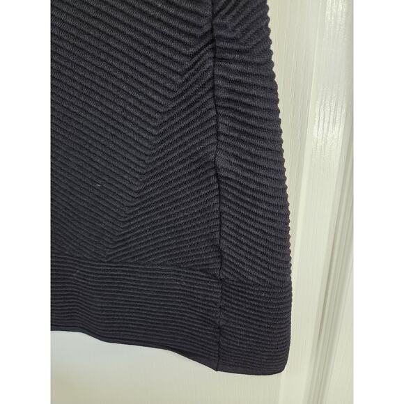 Torn by Ronny Kobo Revolve Black Nightingale Rib Knit Bodycon Dress, Size Small - Picture 7 of 12